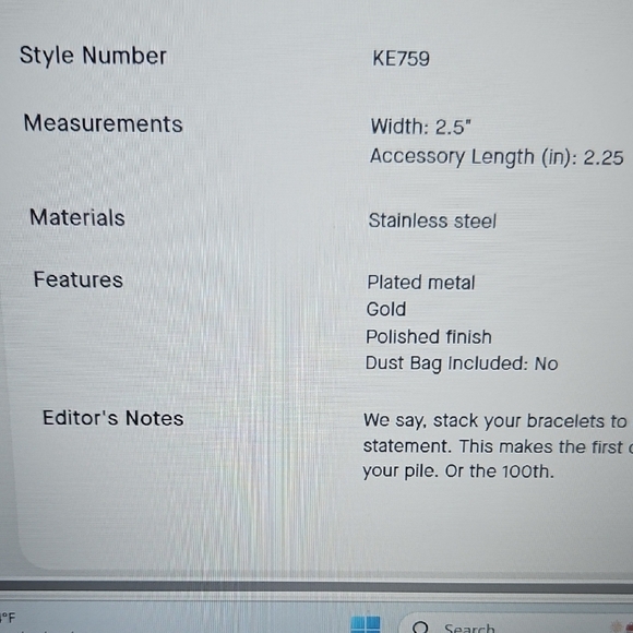 Kate Spade, Bangle Bracelet - Picture 5 of 9